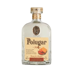 Polugar N.4 - Honey & Allspice vodka 38,5%  0,7l
