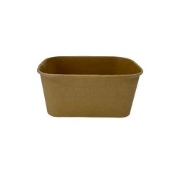 Papír kraft szögletes alj 750ml Begreen 50db/csomag