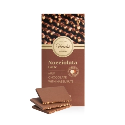 Venchi nocciolate latte tejcsokoládé tábla 600g