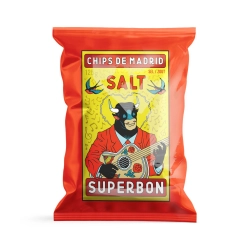 Superbon Chips de Madrid sós burgonyachips 125g