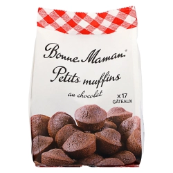 Bonne Maman csokoládés mini muffinok