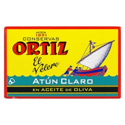 Ortiz Atun Claro tonhal olívaolajban 112g