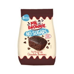Mr. Brownie cukormentes brownie belga csokoládé darabokkal 200g