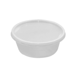 Műanyag mikrózható gulyástál tető víztiszta 500-750ml (50db/csomag) PP