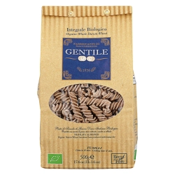 Gentile Fusilli teljes kiőrlésű durum száraztészta 500g