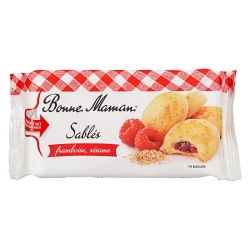 Bonne Maman málnás-szezámos keksz 150g