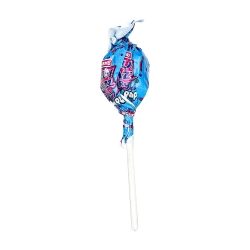 Charms Blow Pop Blue Razz Berry robbanó kék nyalóka 4g