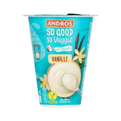 Andros kókusztej alapú, vaníliás vegán készítmény 350g