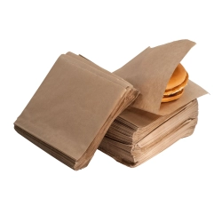 Papírtasak pita, hamburger, szendvics, burgonya barna 15×15 (2000db/karton)