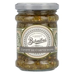 Bornibus Confit de Cornichons édes-savanyú uborka relish 250g