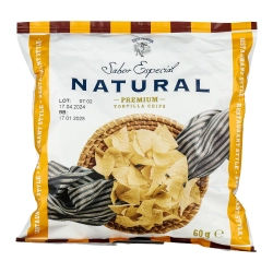 Natural Premium natúr tortilla chips 60g