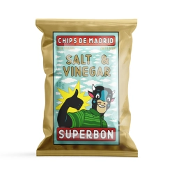 Superbon Chips de Madrid sós-ecetes ízesítésű burgonyachips 40g