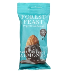 Forest Feast sós étcsokoládéba mártott mandula 40g