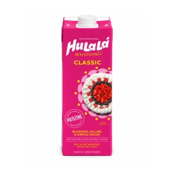 Hulala UHT növényi cukrozott habalap 27% 1l