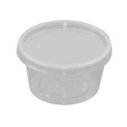 Műanyag víztiszta szószos tálka 80ml 50db/csomag PP