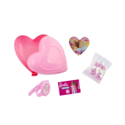 Barbie meglepetés szív cukorkával 12g/18db