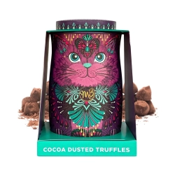 Monty Bojangles kakaóporos csokis trüffel macskás konzervdoboz Violet Rebel 135g