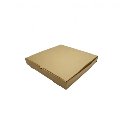 Pizzadoboz 28x28×5 (M) barna négyszögletes (100db/csom)