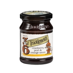 Tracklements narancsos áfonyaszósz portói borral 210g