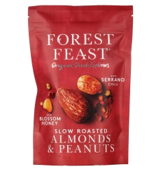 Forest Feast Pörkölt mandula és földimogyoró mézzel és Serrano chilivel 120g