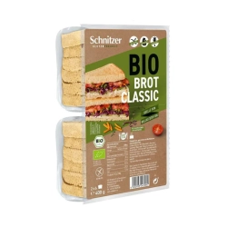 Schnitzer bio kenyér classic, gluténmentes 400g