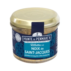 Pointe de Penmarc'h Szent-Jakab kagyló rillette 100g