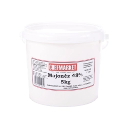 Majonéz vödrös 48% 5 kg