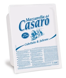 Casaro fior di latte julienne reszelt mozzarella sajt 2,5kg