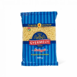 Gyermelyi 4 tojásos kiskagyló tészta 6kg