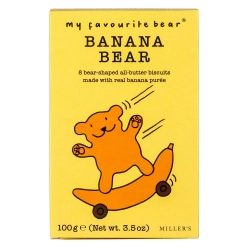 Artisan Biscuit Bear banános keksz 100g