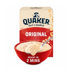 Quaker Oat so Simple original zabkása tasakok 12x27g