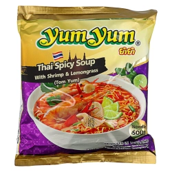 Yum-yum Tom Yum Thai instant leves garnélával és citromfűvel 100g