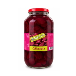 Szeletelt cékla üvegben 4250ml/4000/2300g