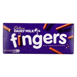 Cadbury ropogós kekszrudacskák tejcsokoládé bevonattal 114g