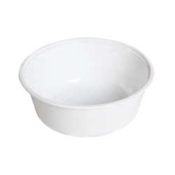 Műanyag fröccsöntött mikrózható fehér levesetál 500ml (50db/csomag)