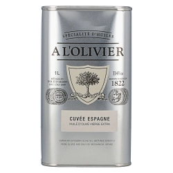 A l'Olivier Cuvée Espagne extra szűz olívaolaj 1l