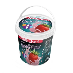 Nádudvari epres gyümölcsjoghurt C- és D-vitaminnal 700g