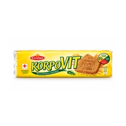 Győri korpovit keksz hozzáadott cukor nélkül 174g