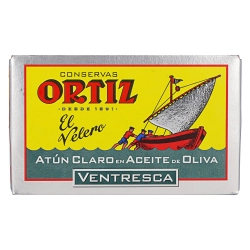 Ortiz Ventresca Atún Claro sárgaúszójú tonhal hasaalja filé olívaolajban 110g
