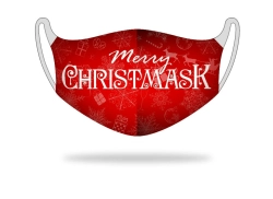Kétrétegű textil szájmaszk christmask