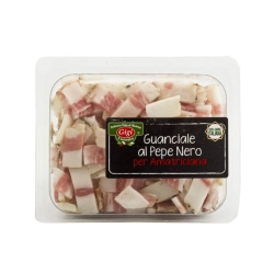 Gigi szeletelt, borsozott guanciale 100g