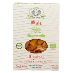 Rustichella Bio gluténmentes Rigatoni kukoricalisztből 250g