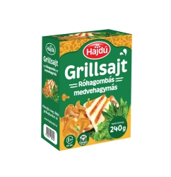 Hajdú rókagombás medvehagymás grillsajt 240g