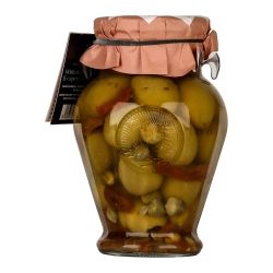 Don Gastronom magozott gordal olíva szárított paradicsommal és kapribogyóval 580g