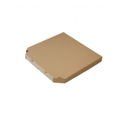 Pizzadoboz 28x28×3 barna 6 szögl. (100db/csom)