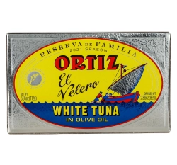 Ortiz Bonito Riserva olívaolaj évjáratos fehér tonhal 112g