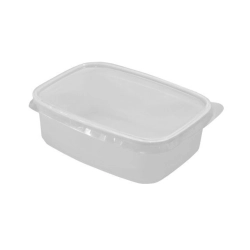 Műanyag víztiszta svédtál "safepack" mikrózható 350ml 50db/csomag PP
