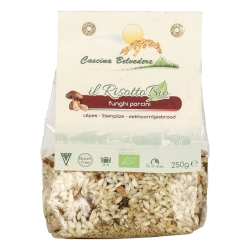 Cascina Belvedere rizottó rizs vargánya gombával 250g