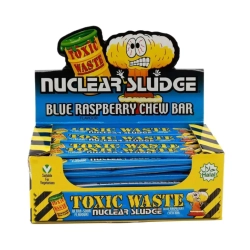 Toxic Waste Chew Bar Blue Raspberry kék szeder cukor  20g