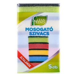 Clean Trend mosogatószivacs 5db-os